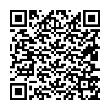 QR kód a telefonszámhoz +19407575261