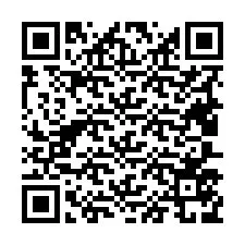 QR kód a telefonszámhoz +19407579742