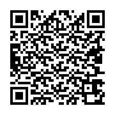 QR kód a telefonszámhoz +19407670828