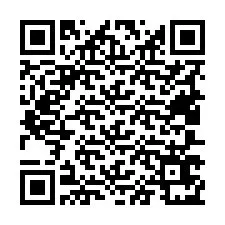 QR kód a telefonszámhoz +19407671613