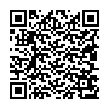 QR Code สำหรับหมายเลขโทรศัพท์ +19407673624