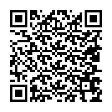 Kod QR dla numeru telefonu +19407674568