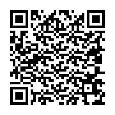 QR Code for Phone number +19407674708