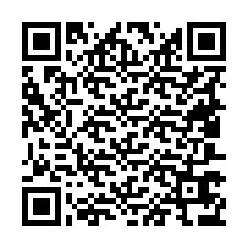 QR код за телефонен номер +19407676058