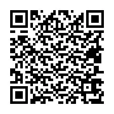 QR-код для номера телефона +19407677943