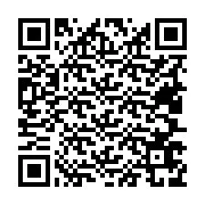 電話番号のQRコード +19407679723