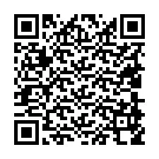 QR kód a telefonszámhoz +19408958108