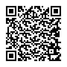 電話番号のQRコード +19409611728