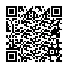 QR kód a telefonszámhoz +19409958413