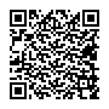 QR Code pour le numéro de téléphone +19409958437