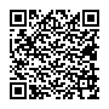 QR-Code für Telefonnummer +19409974943