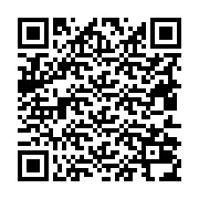 QR kód a telefonszámhoz +19412034100