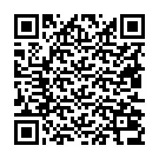 Codice QR per il numero di telefono +19412036184