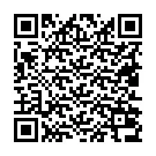 Código QR para número de teléfono +19412036468