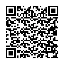 Código QR para número de teléfono +19412574258