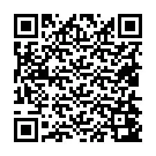 QR-koodi puhelinnumerolle +19414043159