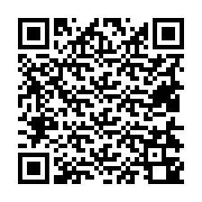 Código QR para número de teléfono +19414340107