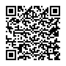 QR-koodi puhelinnumerolle +19415758209