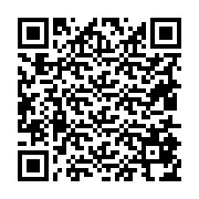 Código QR para número de teléfono +19415874581