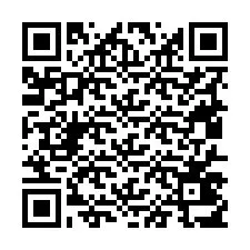 Código QR para número de teléfono +19417417750