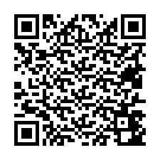 Código QR para número de telefone +19417442553