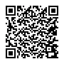 QR-koodi puhelinnumerolle +19417492359