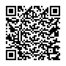 Codice QR per il numero di telefono +19417617181