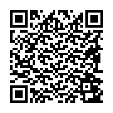 QR kód a telefonszámhoz +19492043769