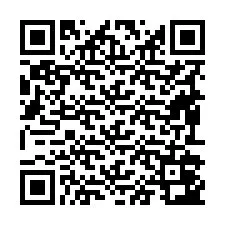 Codice QR per il numero di telefono +19492043855