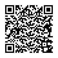 Kod QR dla numeru telefonu +19492342802