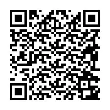 Código QR para número de telefone +19492343760