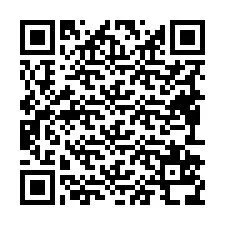 Código QR para número de teléfono +19492538506