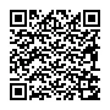 QR-koodi puhelinnumerolle +19492752100