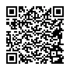 QR Code pour le numéro de téléphone +19494383747