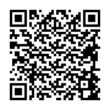 Código QR para número de teléfono +19494442107