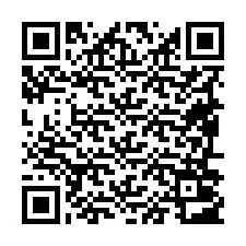 Código QR para número de telefone +19496003679