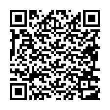 Código QR para número de teléfono +19496303796