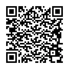 Código QR para número de teléfono +19496438322