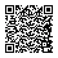 Codice QR per il numero di telefono +19496820436