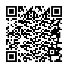 Código QR para número de teléfono +19496834493