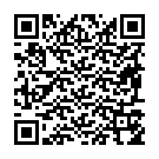 Código QR para número de telefone +19497154015