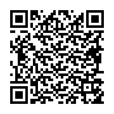 QR код за телефонен номер +19497155286