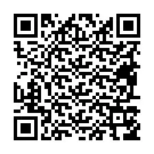 Código QR para número de telefone +19497156473