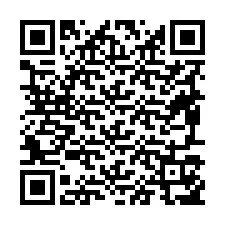 Código QR para número de telefone +19497157001