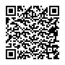 Kode QR untuk nomor Telepon +19497158843