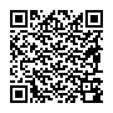 Código QR para número de teléfono +19497180021