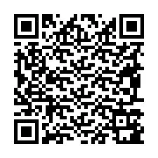 QR kód a telefonszámhoz +19497181430