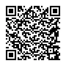 Codice QR per il numero di telefono +19497181971
