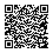 Código QR para número de teléfono +19497183413