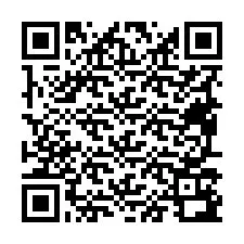 Código QR para número de teléfono +19497192363